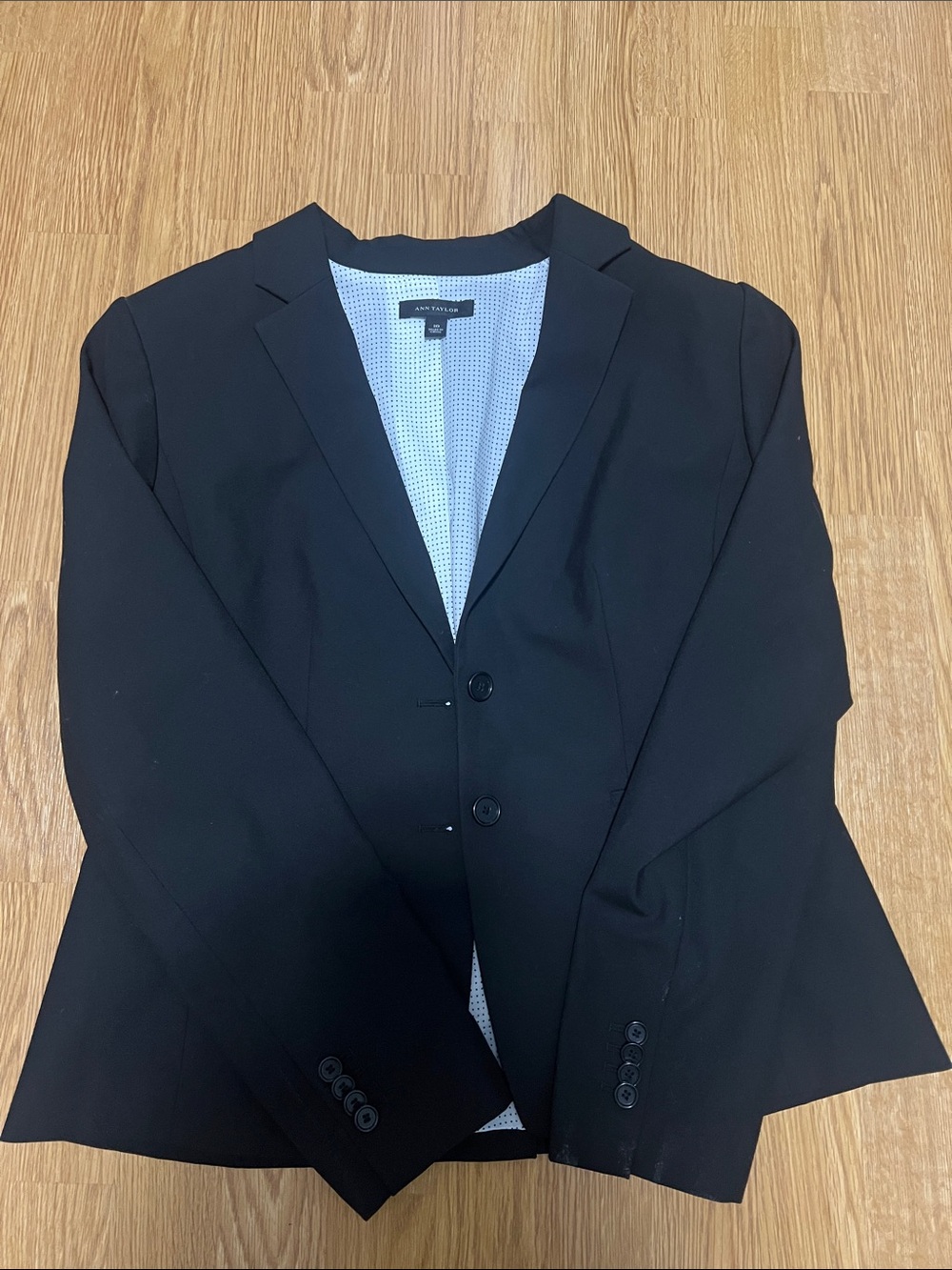 Anne Taylor Black Tailored Women's Blazer